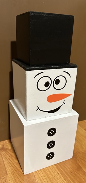 (image for) Mini Stacking Snowman
